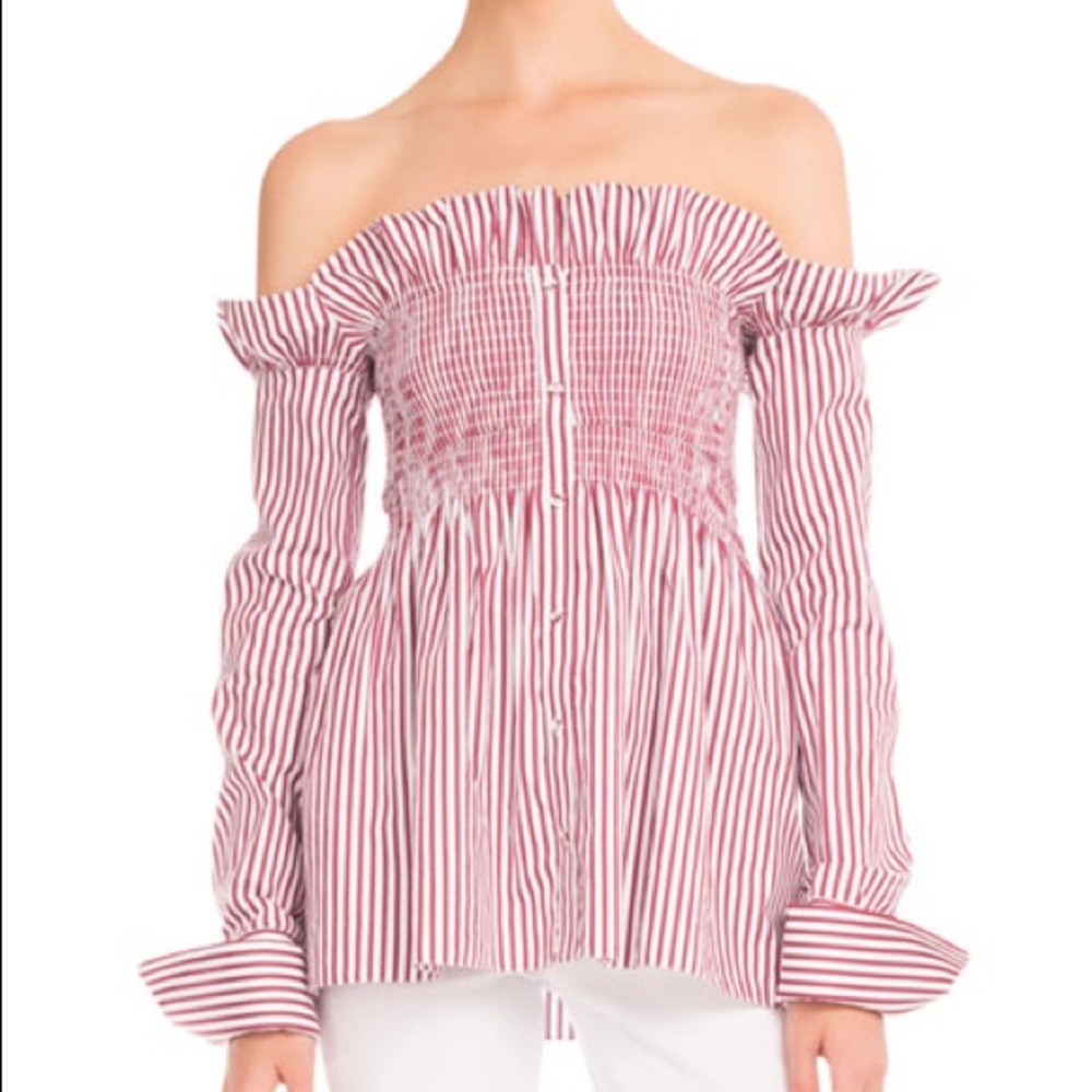 Victoria Beckham
Striped Off-the-Shoulder
Sz 6